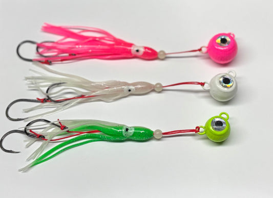 Big eye fluke ball jig