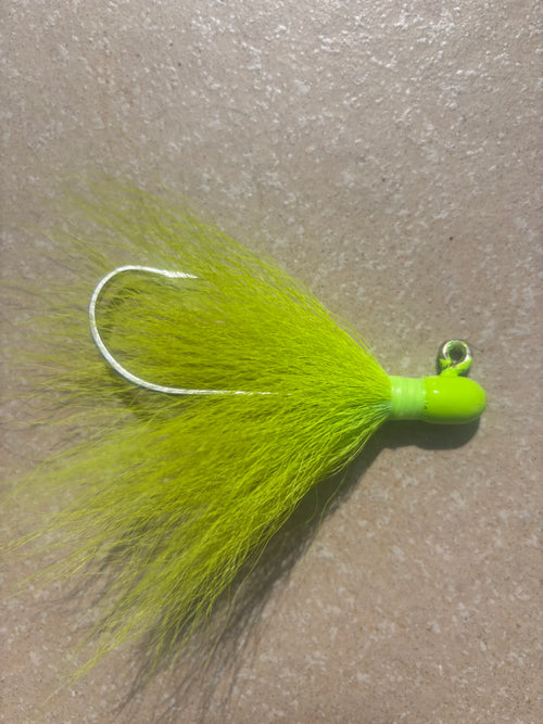 1/2oz 8/0 mustad bucktail