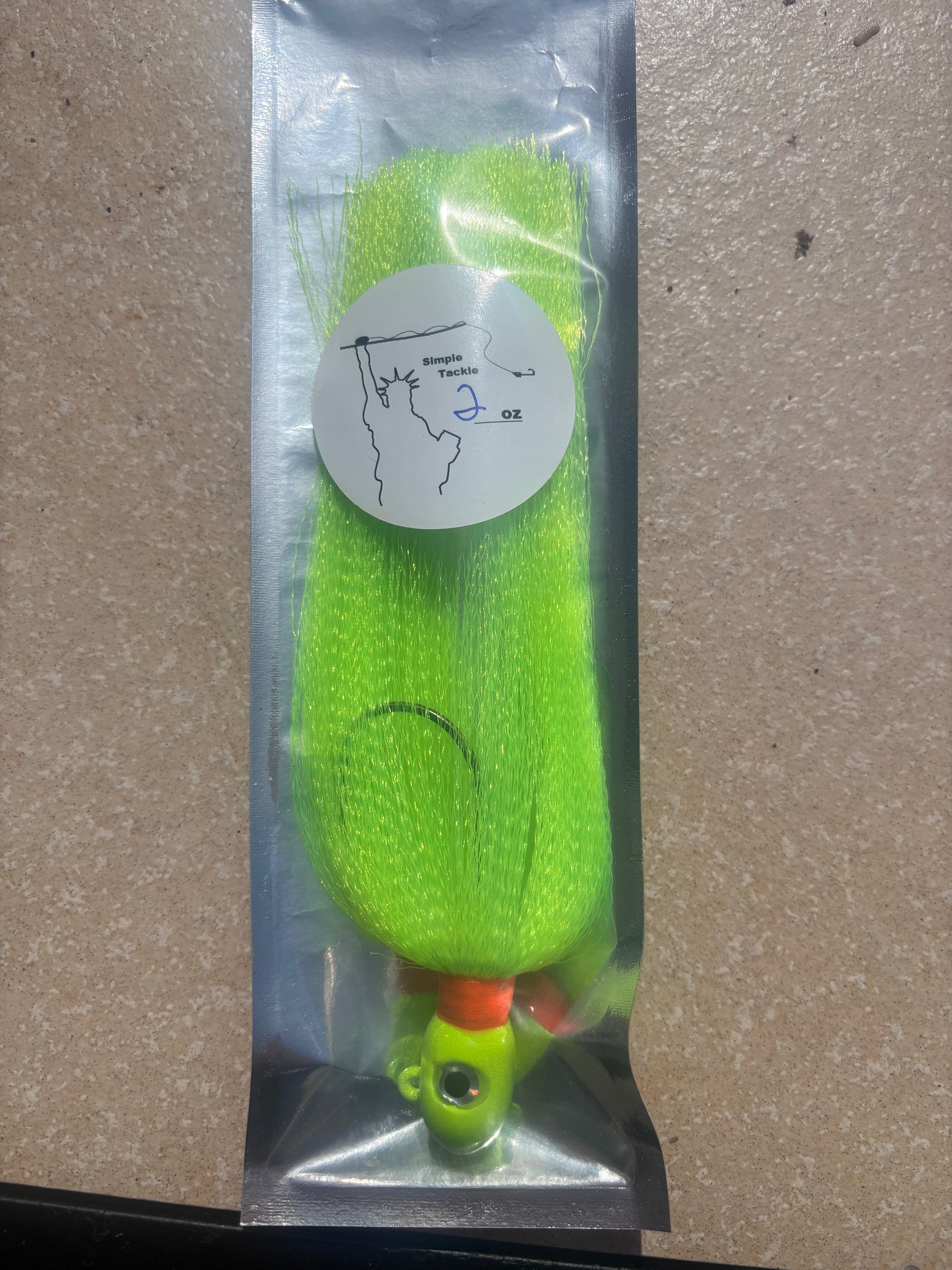 2oz trolling style bucktail