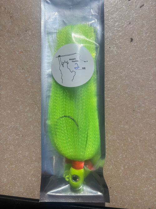 2oz trolling style bucktail