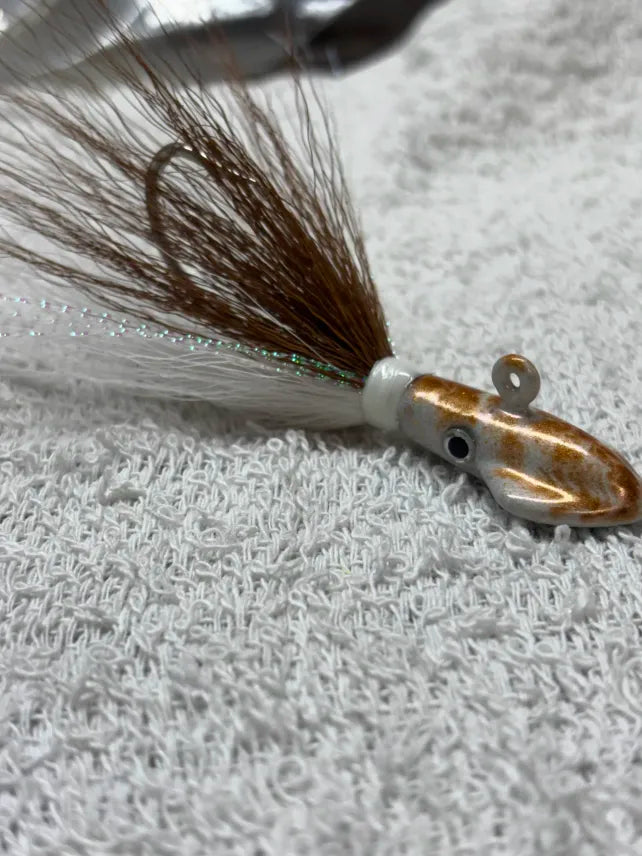 1oz Squid Head Bucktail