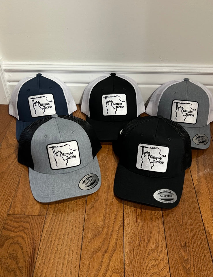 Simple Tackle OG logo Trucker Hat